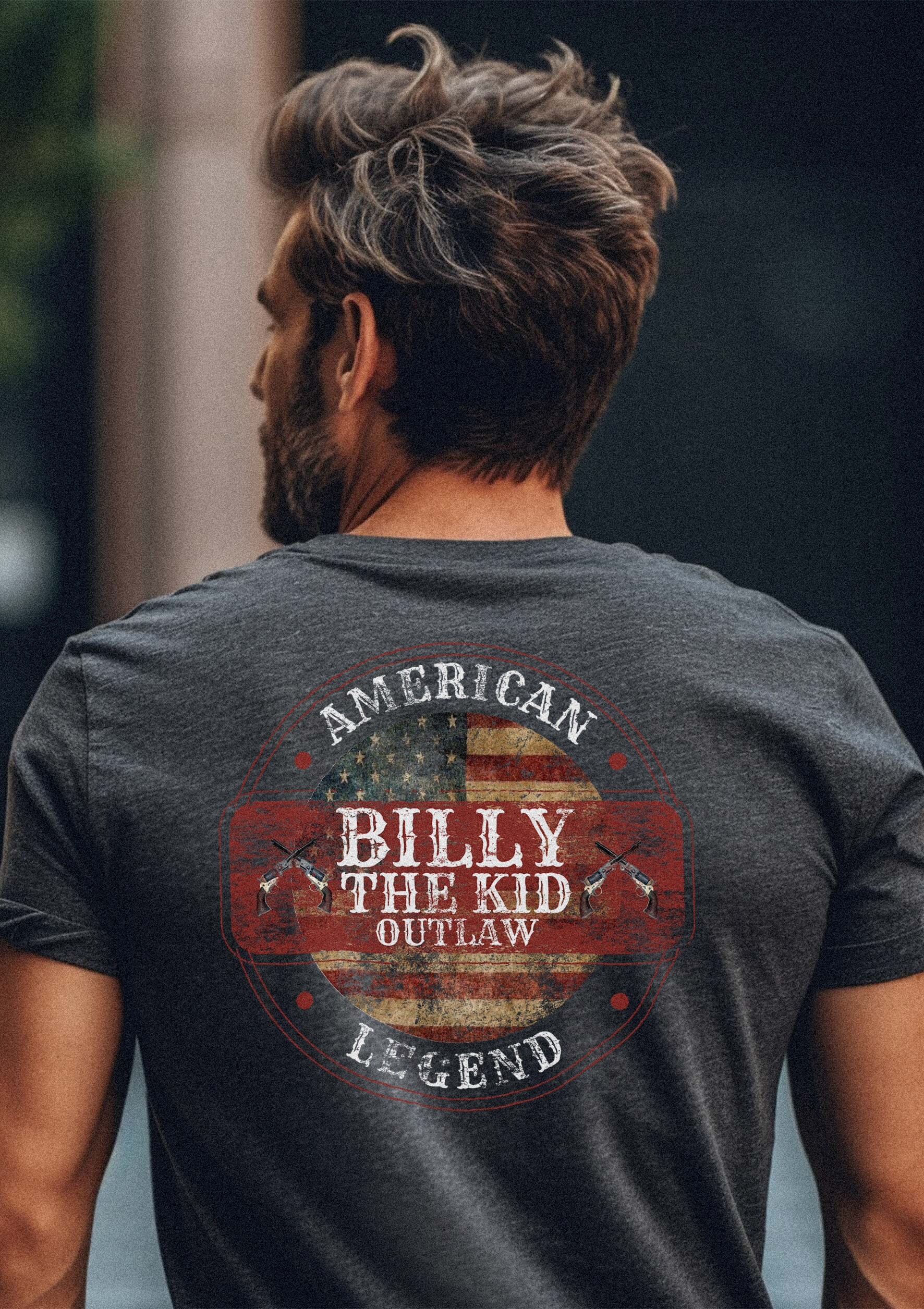 american-legends-billy-the-kid-t-shirt-back-graphic-dark-heather-grey american-legends-billy-the-kid-t-shirt-back-graphic-dark-heather-grey