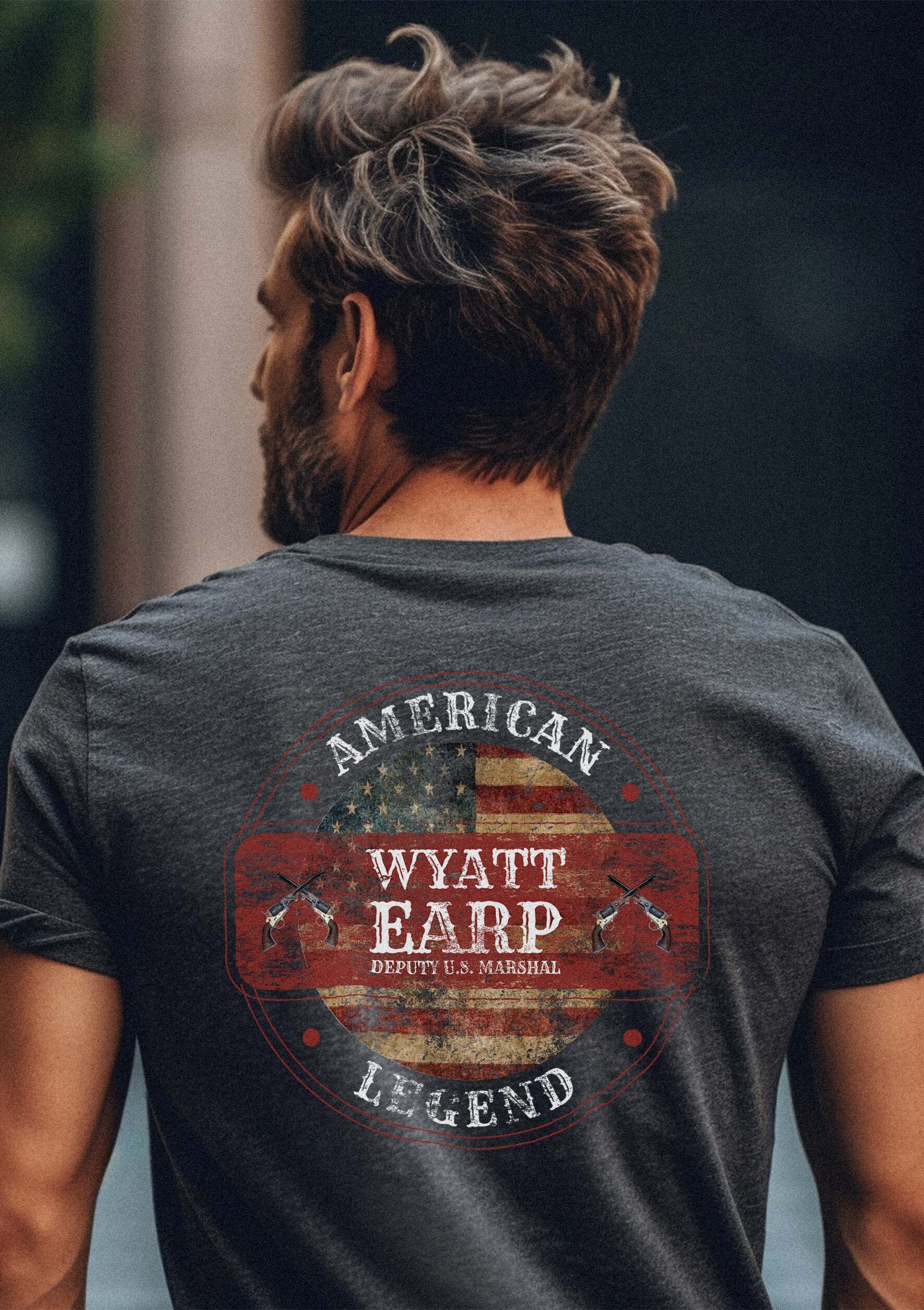 american-legends-wyatt-earp-t-shirt-back-graphic-dark-heather-grey american-legends-wyatt-earp-t-shirt-back-graphic-dark-heather-grey