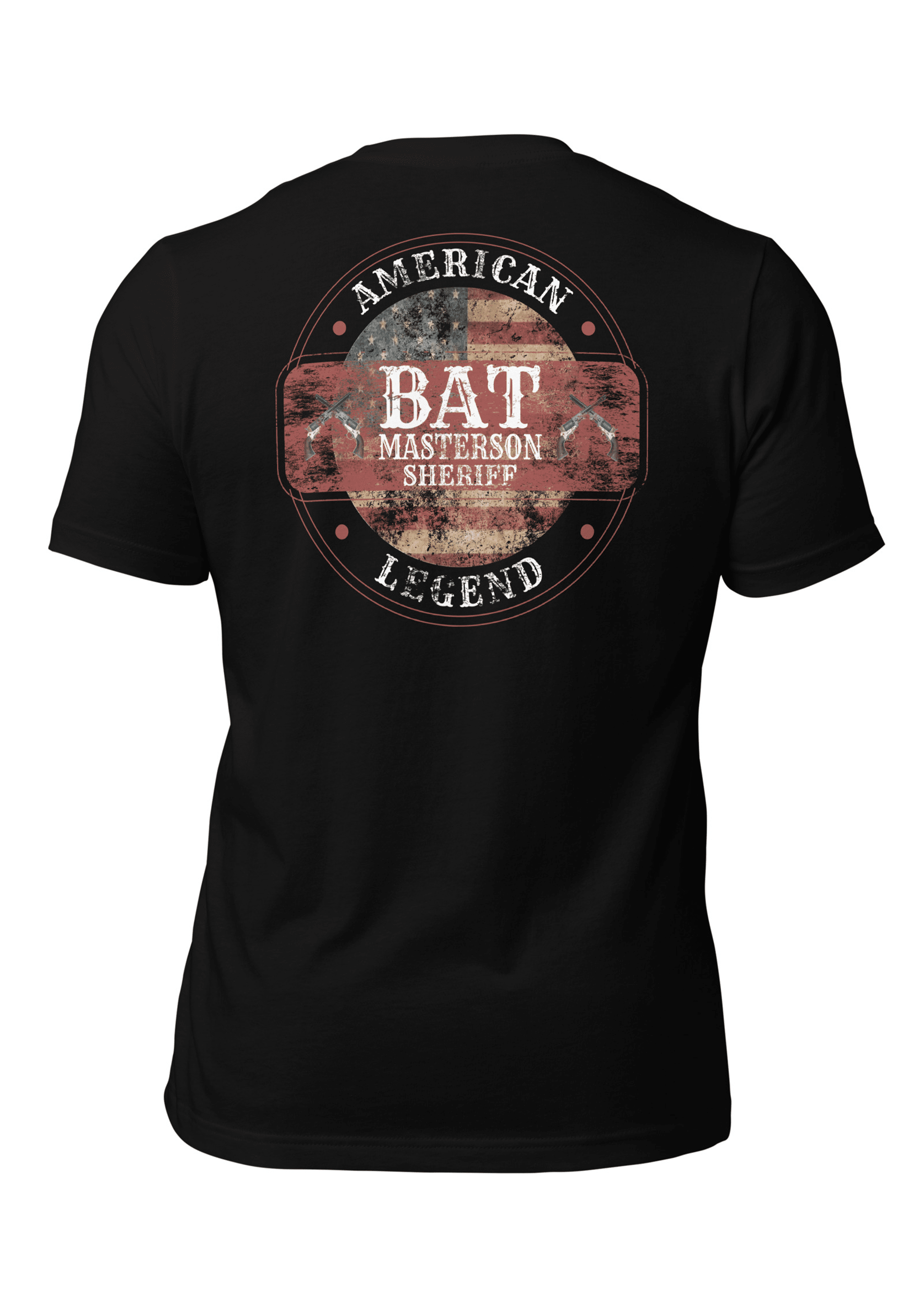 American-legend-bat-masterson-t-shirt-ghost-black American-legend-bat-masterson-t-shirt-ghost-black