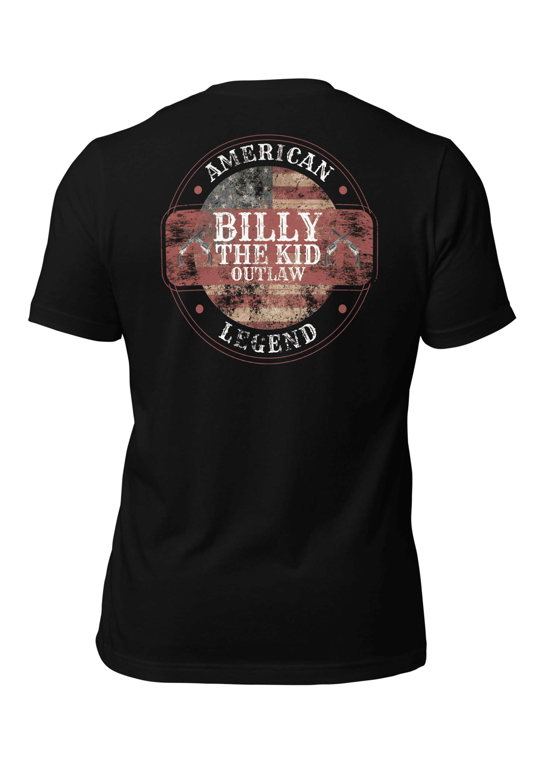 American-legend-billy-the-kid-t-shirt-ghost-black American-legend-billy-the-kid-t-shirt-ghost-black
