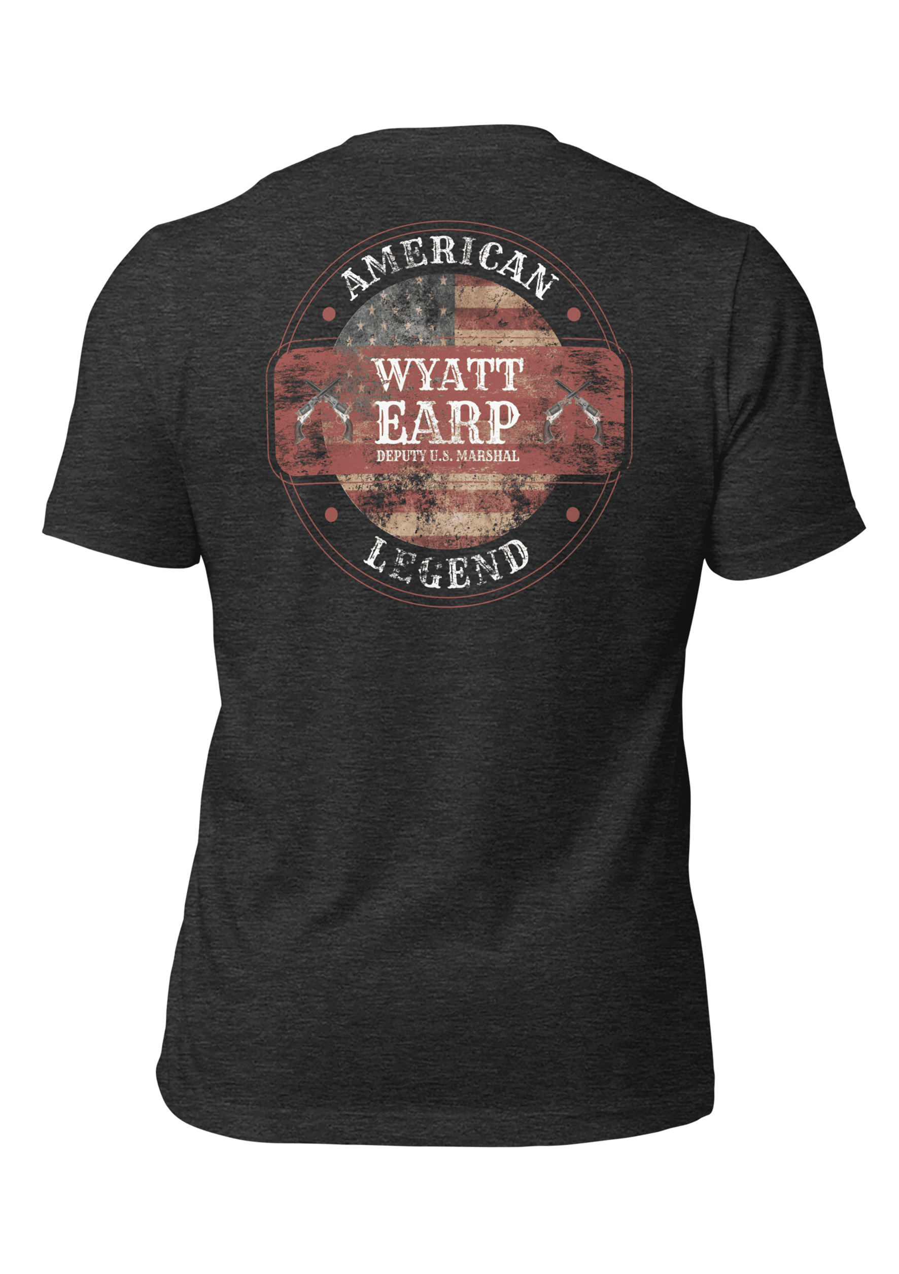 American-legend-wyatt-earp-t-shirt-ghost-dark-grey-heather American-legend-wyatt-earp-t-shirt-ghost-dark-grey-heather